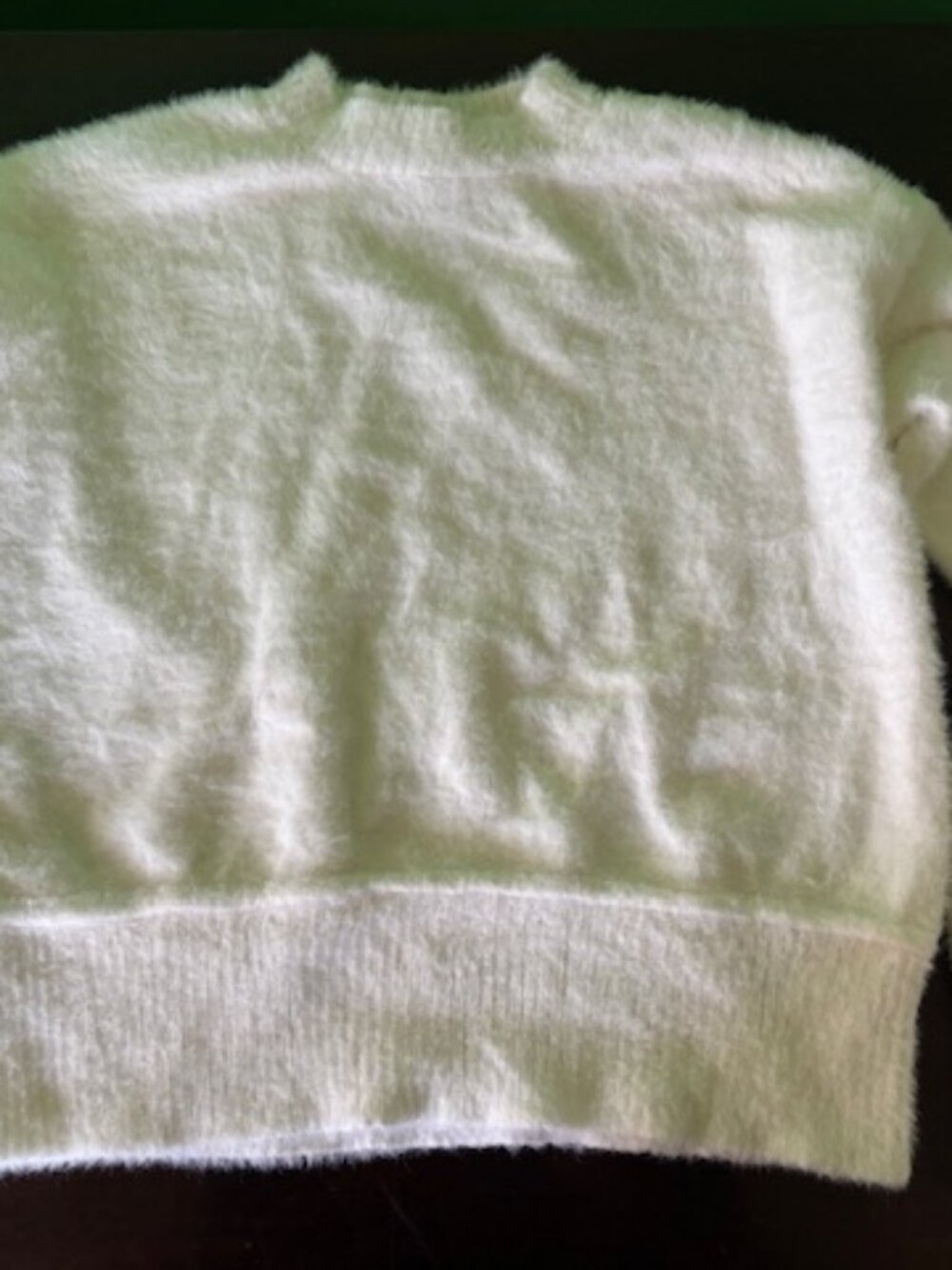 Hippie Rose Womens Sweater white small